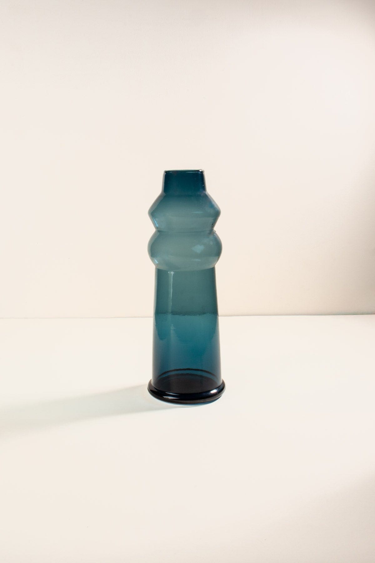 FLOWER VASES Treble Aqua Blue Vase