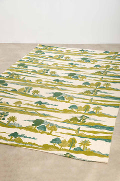 PRINT & PATTERN RUGS Treeline Printed Rug (Field Green)