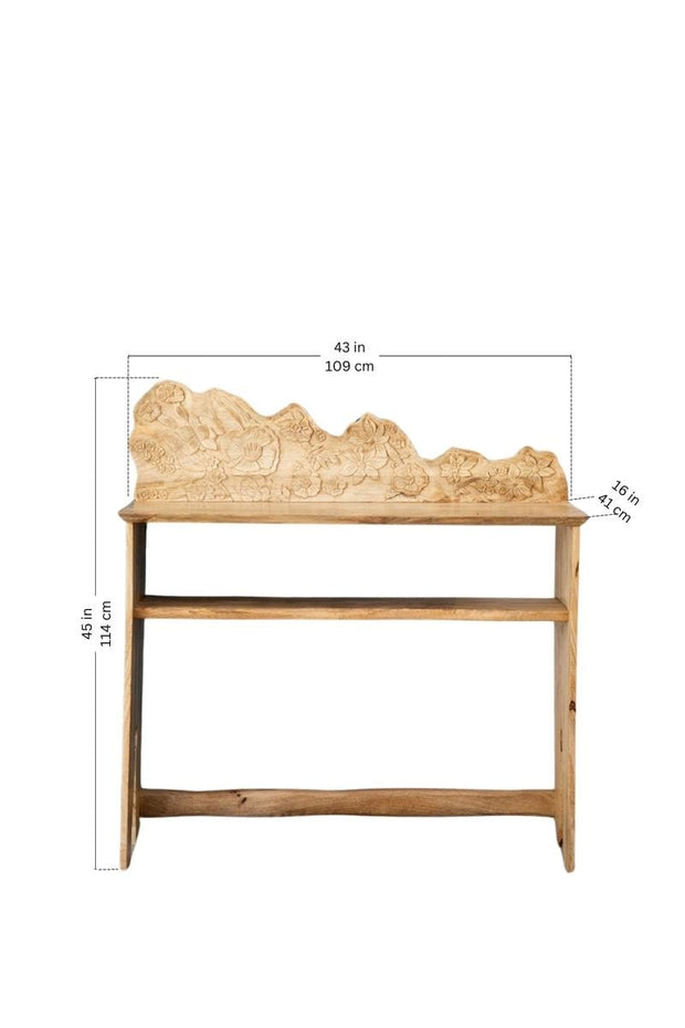 CONSOLE TABLES Tree Tops Mango Wood Console Table