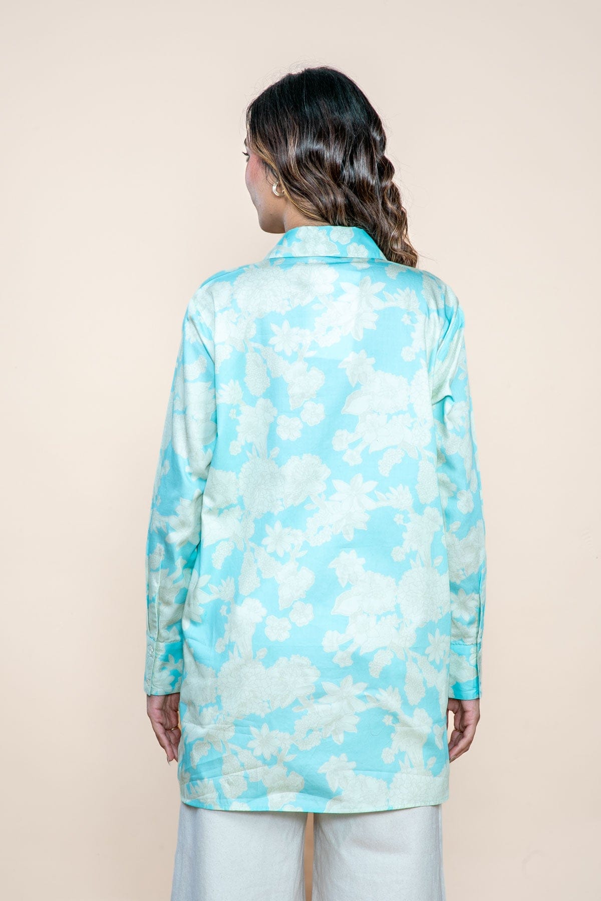 TOPS Treetops Easy Shirt (Mint Bloom)