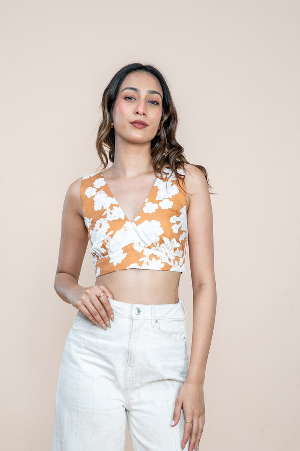 Treetops Bralette Top (Sienna Bloom)