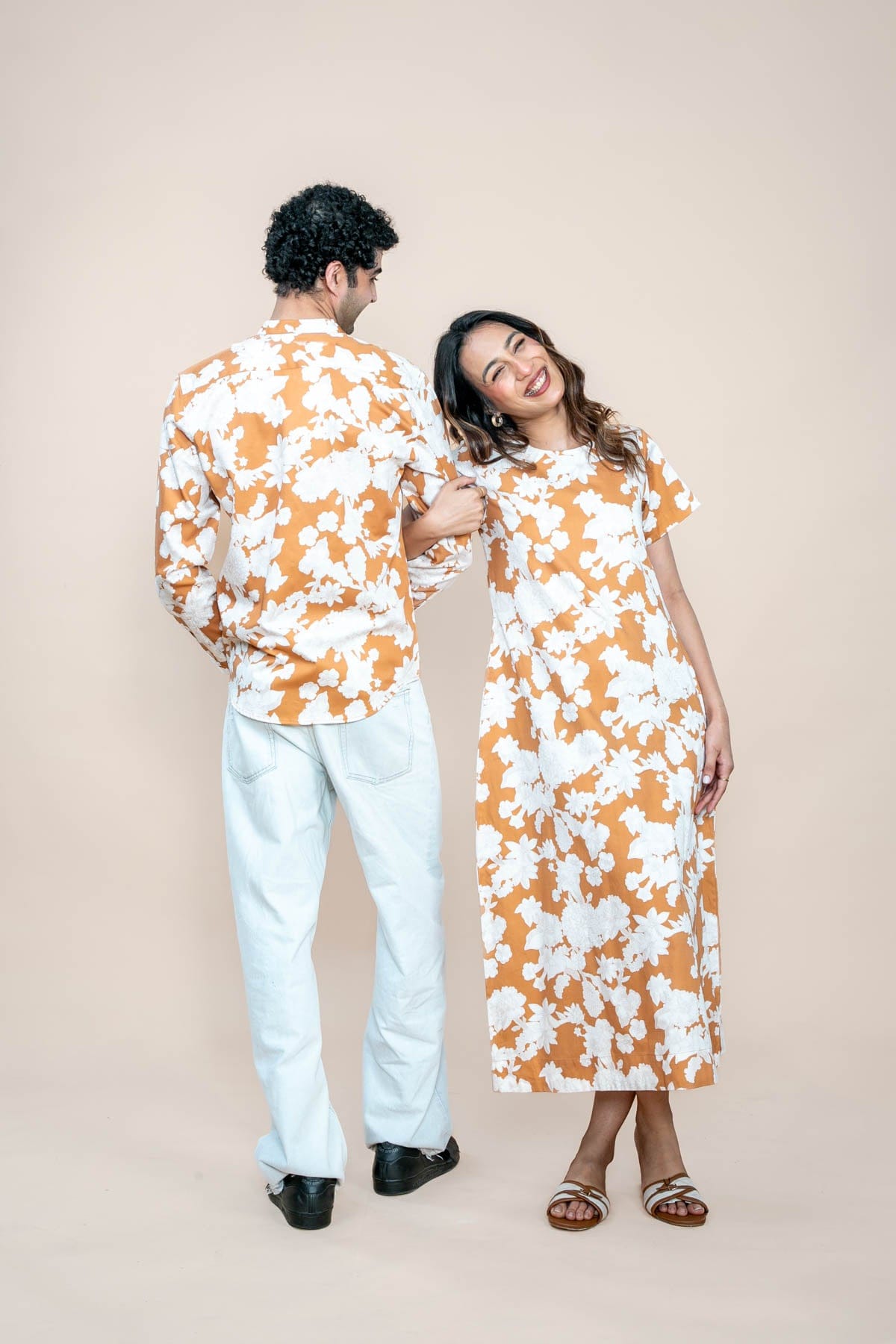 DRESSES Treetops A Line Dress (Sienna Bloom)