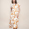 Treetops A Line Maxi Dress (Sienna Bloom)