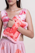 POCHETTE BAGS Treetops Pochette Lush Rose