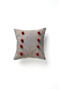 ACCENT CUSHIONS Tribal Etchings Grey Cushion Cover (41 X 41 Cm)