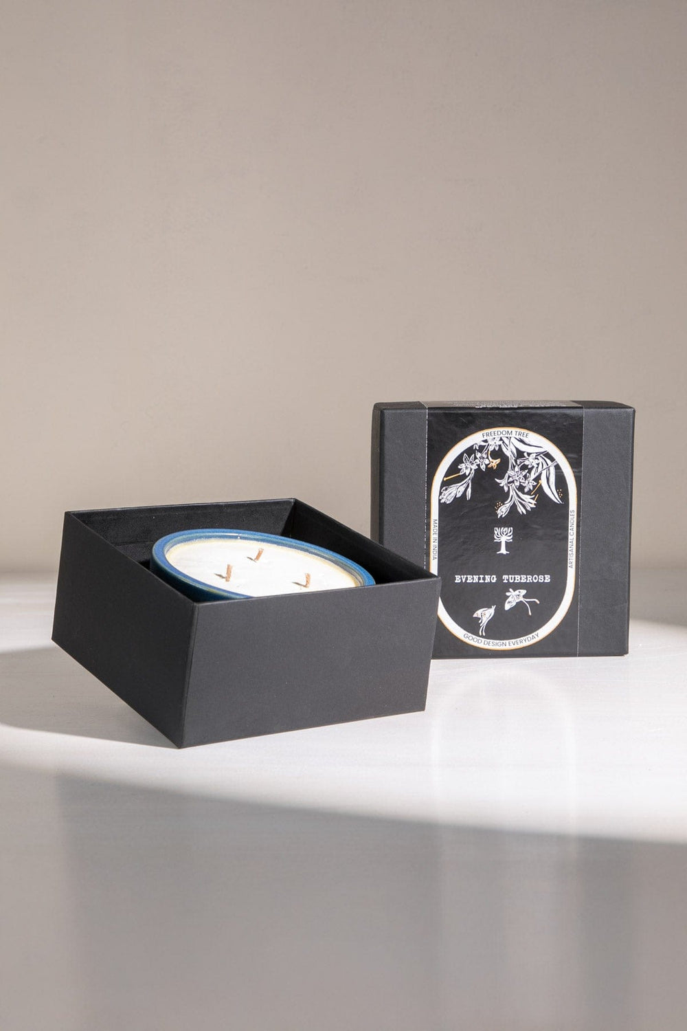Tuberose 3 Wick Scented Candle (300 ML)