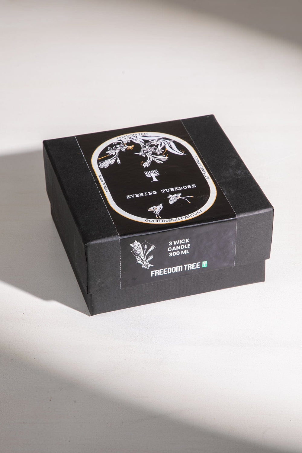 SCENTED CANDLES Tuberose 3 Wick Scented Candle (300 ML)