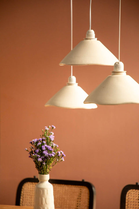 PENDANT LAMPS Tulah Ceramic Pendant Lamp (Off White)