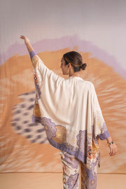 TOPS Tulukka Kaftan Top (Shifting Lilac)