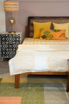 PRINT & PATTERN DOHARS Udanti Forest Dohar (Mulmul And Cotton Voile)