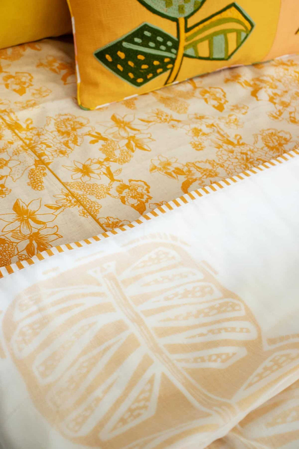 PRINT & PATTERN DOHARS Udanti Forest Dohar (Mulmul And Cotton Voile)