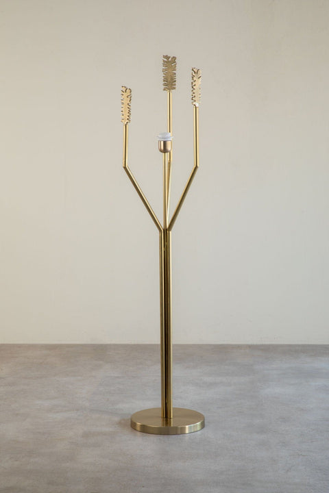 FLOOR LAMPS Udanti Tree Metal Fabric Floor Lamp (Gold)