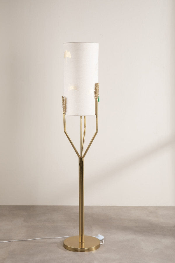 Udanti Tree Metal Floor Lamp (Gold)