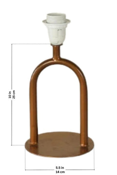 Ura Rose Gold Table Lamp