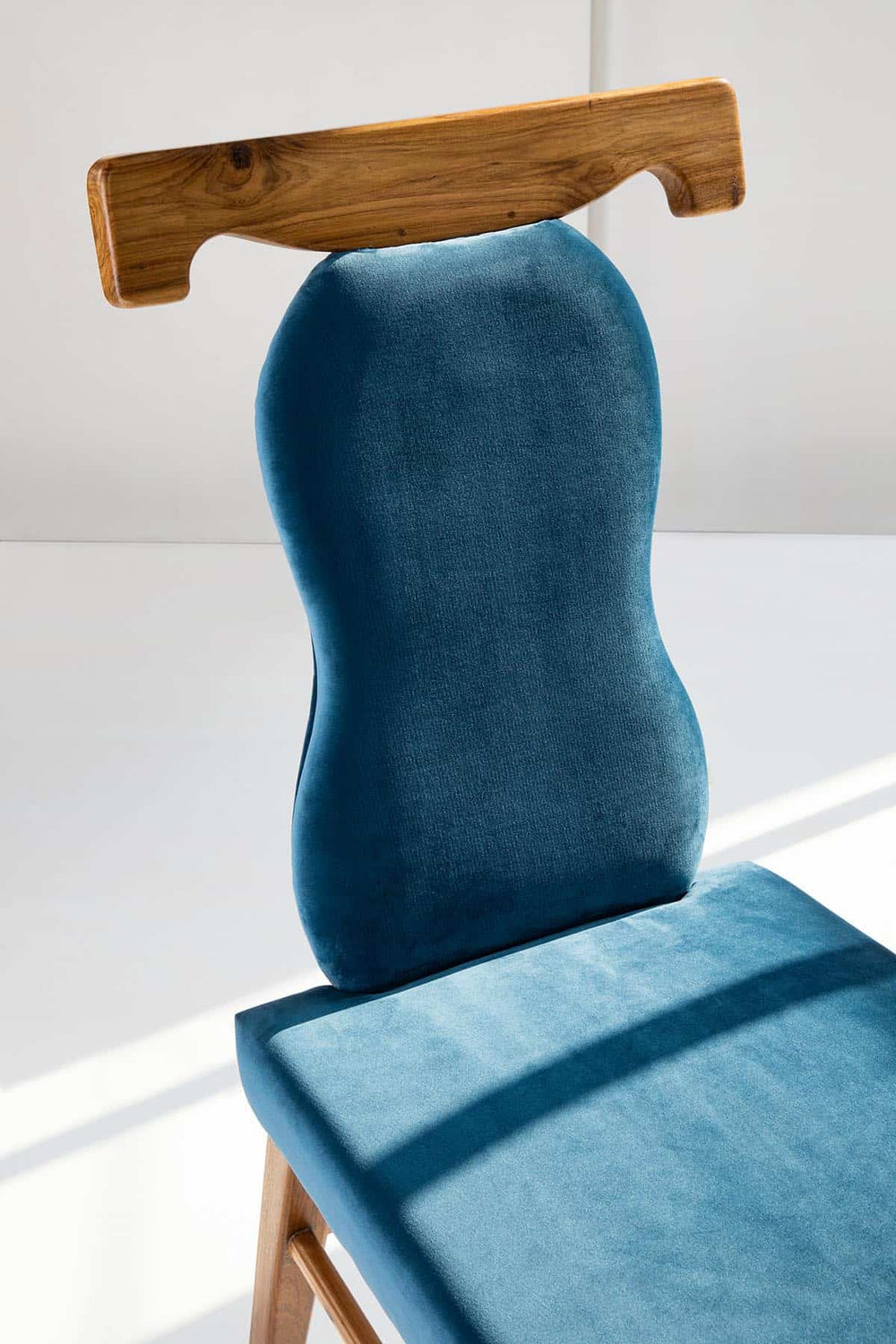 SOLID & TEXTURED UPHOLSTERY FABRICS Velvet Indigo Velvet Upholstery Fabric