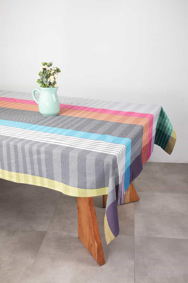 TABLE CLOTHS Vengala Grey Table Cloth (Grey)
