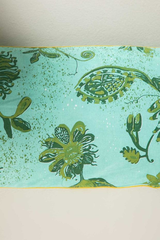 PRINT & PATTERN CUSHIONS Vidari Morning Mint Cushion Cover (36 Cm X 91 Cm)