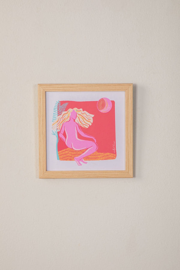 Virgo Mindful Charmer Wall Art (Pink)