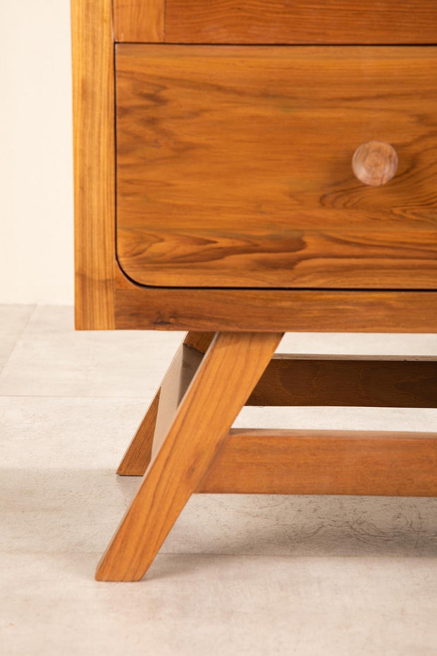 CABINETS Vitrina Teak Wood Cabinet
