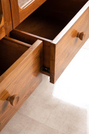 CABINETS Vitrina Teak Wood Cabinet