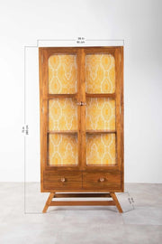 CABINETS Vitrina Teak Wood Cabinet