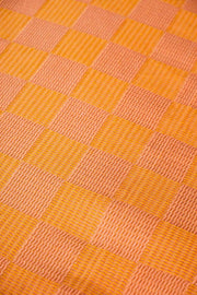 SOLID & TEXTURED BEDCOVERS Waffle Woven Cotton Bedcover (Sunset Peach)