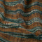 Waterfall Tweed  Ocher Blue Upholstery Fabric