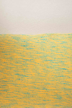 SOLID & TEXTURED CUSHIONS Wheatfield Ochre Yellow Cushion Cover (36 Cm X 50 Cm)