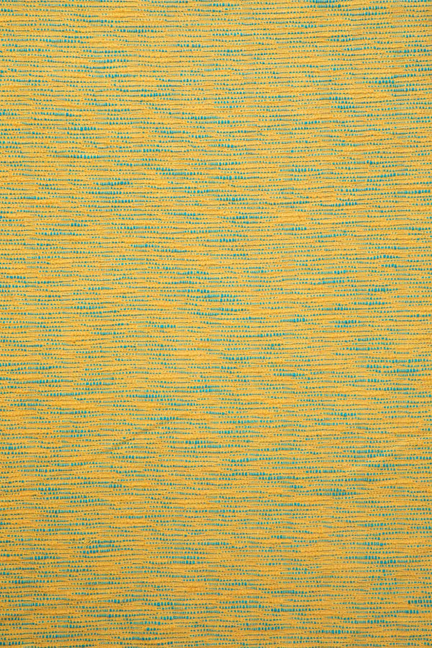 SOLID & TEXTURED UPHOLSTERY FABRICS Wheatfield Ochre Yellow Tweed Upholstery Fabric