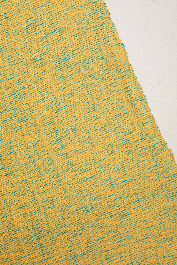SOLID & TEXTURED UPHOLSTERY FABRICS Wheatfield Ochre Yellow Tweed Upholstery Fabric