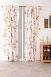 CURTAINS Wilderness Song Cotton Curtain And Blinds