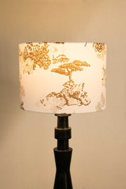 LAMPSHADES Wilderness Song Large Drum Lampshade (Neutral Gold)