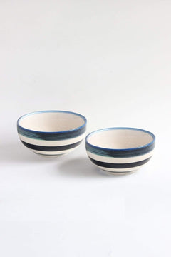 Wonderland Ceramic Katori (Set Of 2)