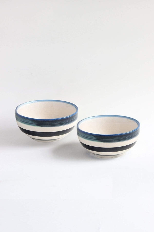 Wonderland Ceramic Katori (Set Of 2)