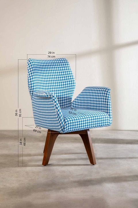 ARMCHAIRS & ACCENTS Wrap Teak Wood Armchair