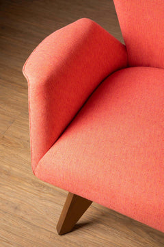 Solid Twisted Grapefruit Fabric