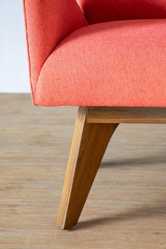 Solid Twisted Grapefruit Fabric