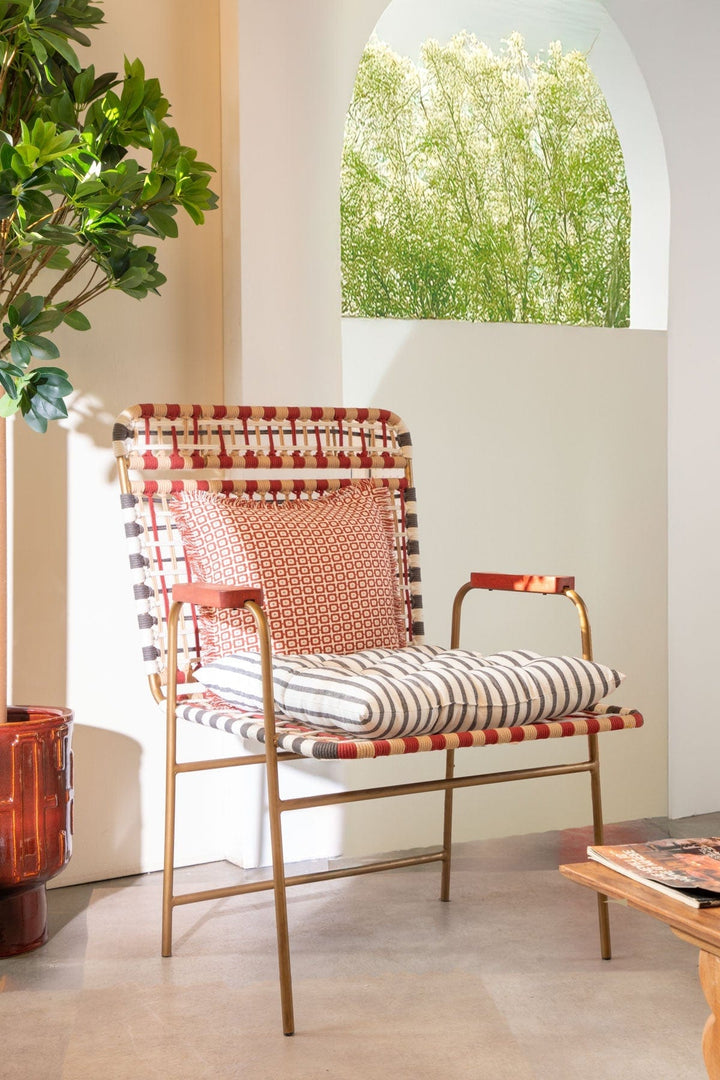 ARMCHAIRS & ACCENTS Zoid Rope Accent Chair