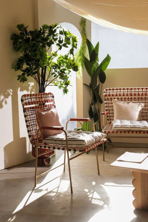 ARMCHAIRS & ACCENTS Zoid Rope Accent Chair