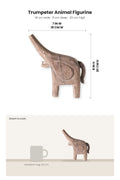 FIGURINES Trumpeter Animal Figurine