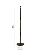 FLOOR LAMPS Midnight Slim Floor Lamp (Charcoal)