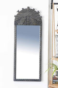 MIRRORS Monkii Palm Hand Carved Wall Mirror