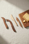 SERVING CUTLERY Primitive Wood Cheese Knives (Set Of 4)