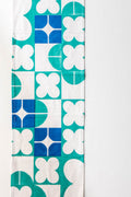 TABLE RUNNERS Circle Of Joyee Spring Teal Table Runner