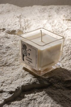 SCENTED CANDLES Citrus Caramel Scented Candle (120 ML)