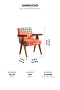 ARMCHAIRS & ACCENTS Civic Teak Wood Armchair