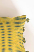 CODE SHADOW CUSHION COVER LIME GREEN