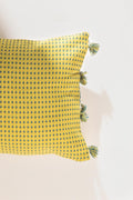 CODE SHADOW CUSHION COVER LIME GREEN