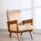 Conoor Accent Chair in Golden Sand Fabric