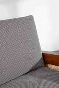 Upholstered Bundle Conoor Slim Line Sofa in Nilgiri Black & White Fabric